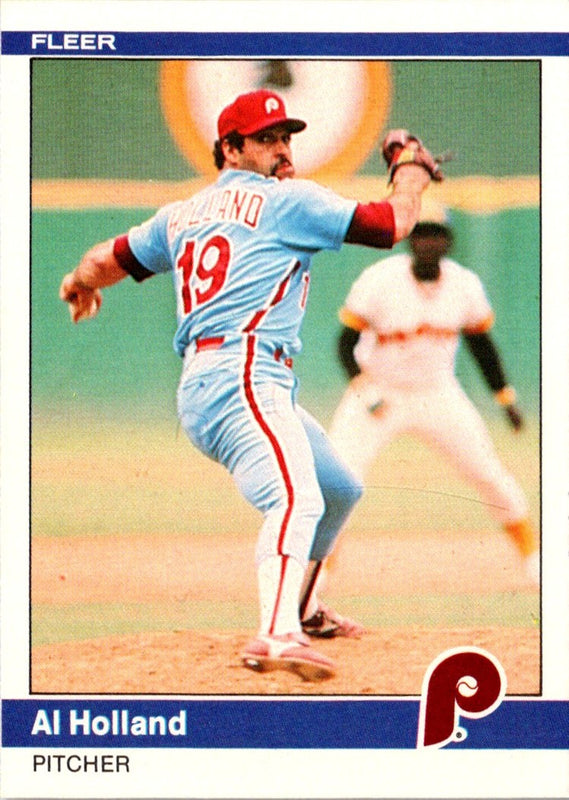 1984 Fleer Al Holland #35