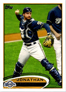 2012 Topps Jonathan Lucroy