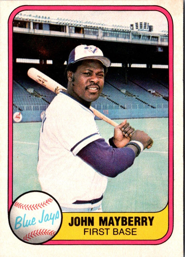 1981 Fleer John Mayberry #416