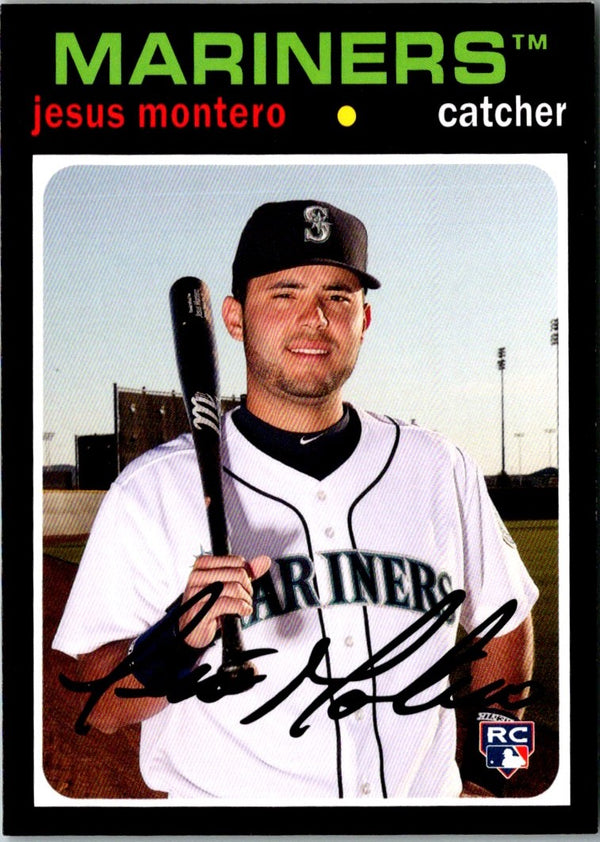 2012 Topps Archives Jesus Montero #55 Rookie