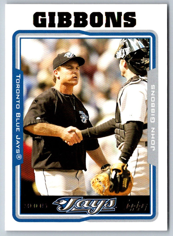 2005 Topps John Gibbons #296