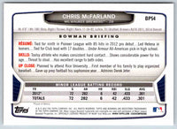 2014 Bowman Chris McFarland #BP54