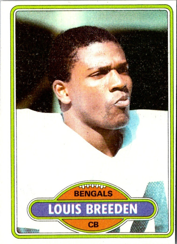 1980 Topps Louis Breeden #364 NM-MT