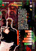 1995 Stadium Club Virtual Reality Marvin Freeman #204