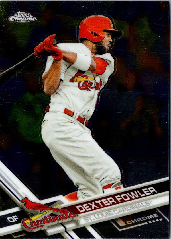 2017 Topps Chrome Dexter Fowler #179