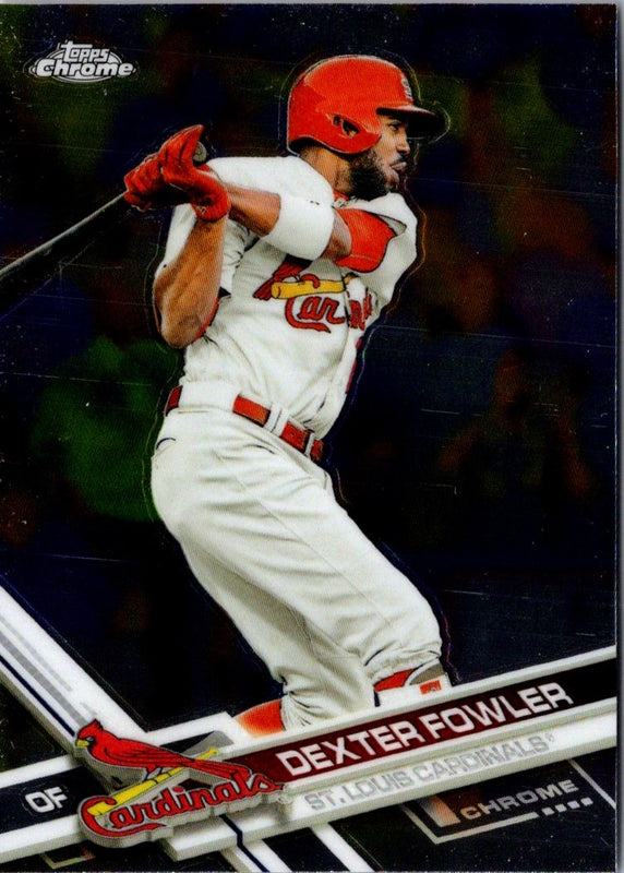 2017 Topps Chrome Dexter Fowler #179