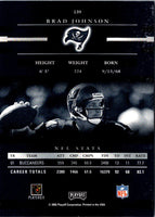 2002 Playoff Prestige Brad Johnson #139