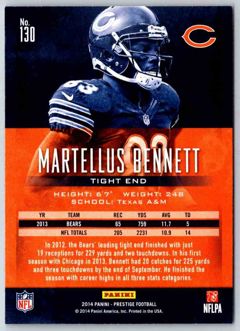 2014 Prestige Martellus Bennett