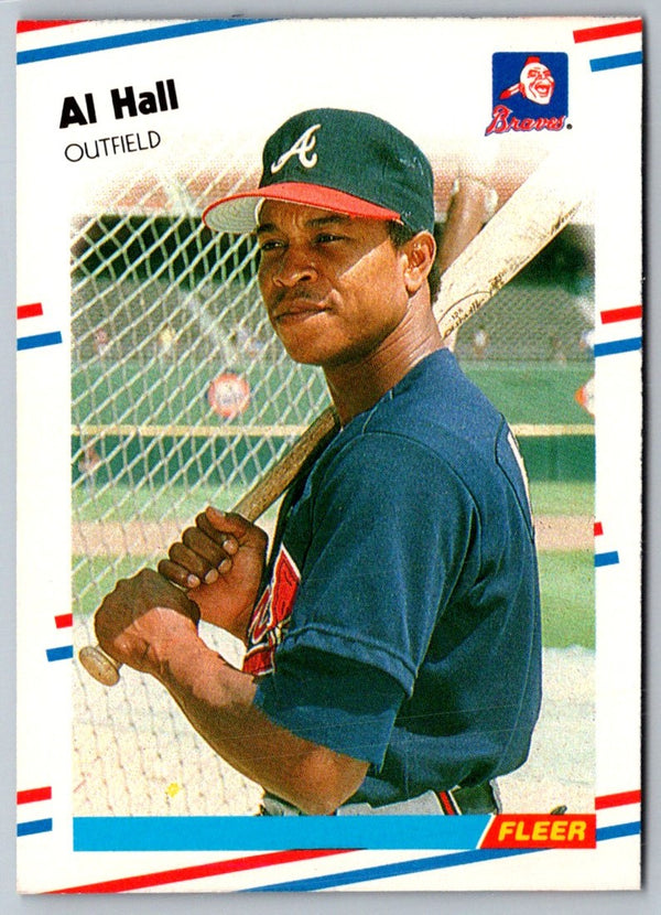 1988 Fleer Al Hall #541