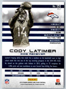 2014 Panini Rookies And Stars Cody Latimer
