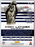 2014 Panini Rookies And Stars Cody Latimer #121
