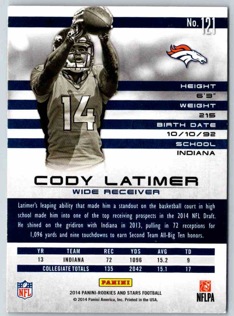 2014 Panini Rookies And Stars Cody Latimer