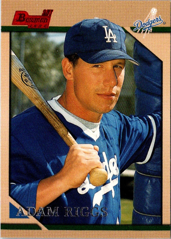 1996 Bowman Adam Riggs #319 Rookie