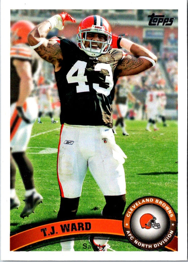 2011 Topps T.J. Ward #128