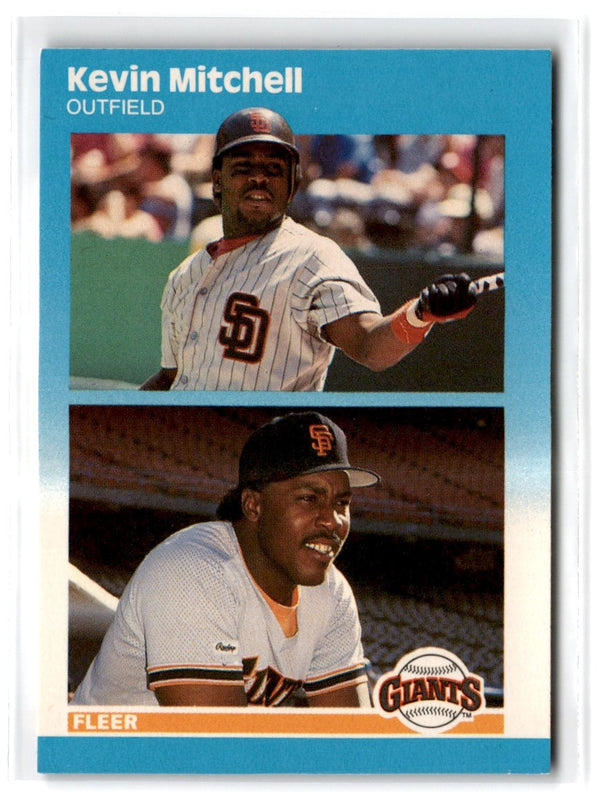 1987 Fleer Update Kevin Mitchell #U-82