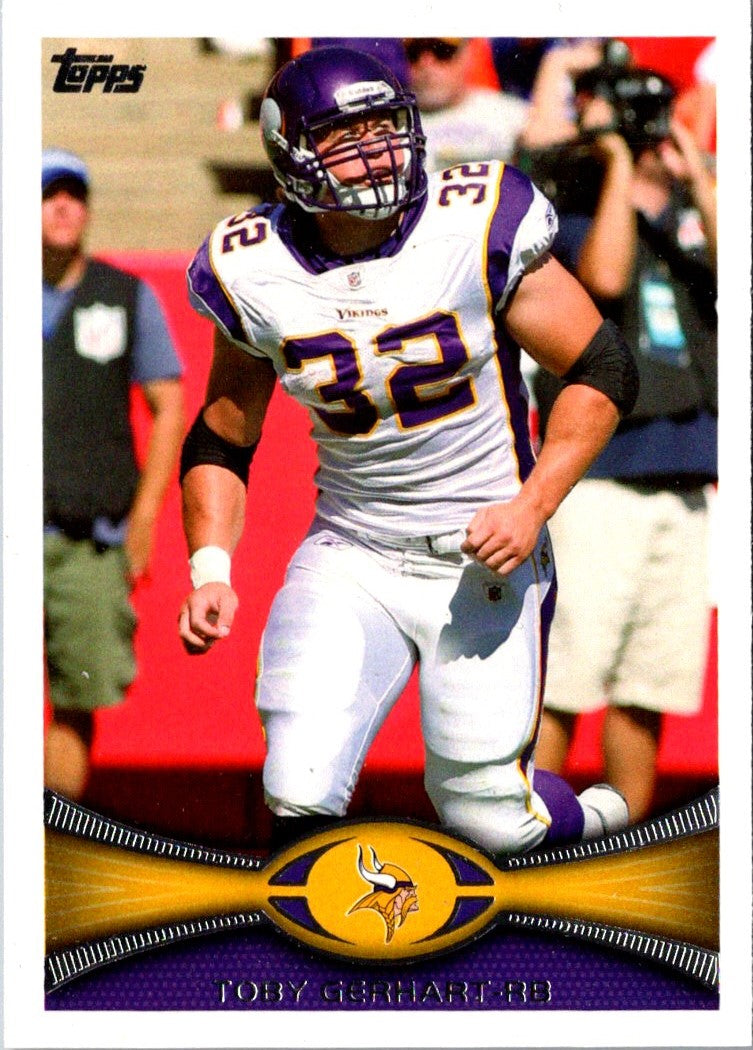 2012 Topps Toby Gerhart
