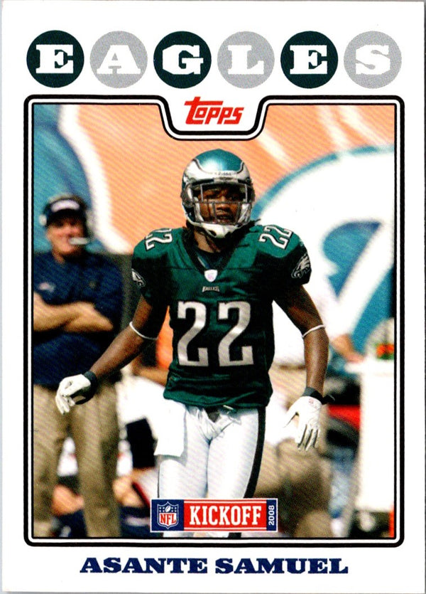 2008 Topps Kickoff Asante Samuel #54