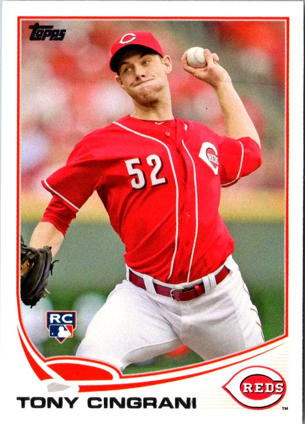 2013 Topps Tony Cingrani #142 Rookie