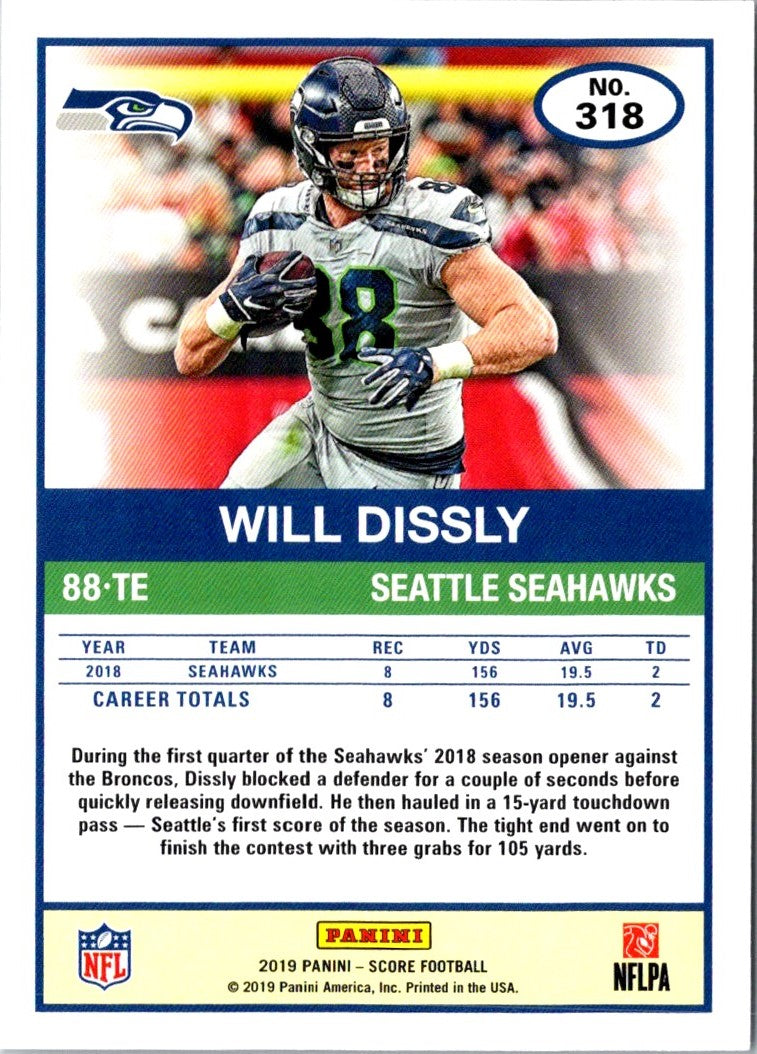 2019 Score Will Dissly