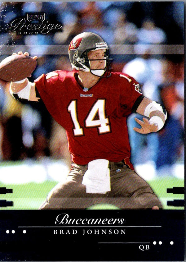 2002 Playoff Prestige Brad Johnson #139