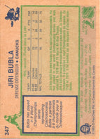 1983 O-Pee-Chee Jiri Bubla #347 Rookie