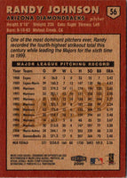 2000 Fleer Tradition Randy Johnson #56