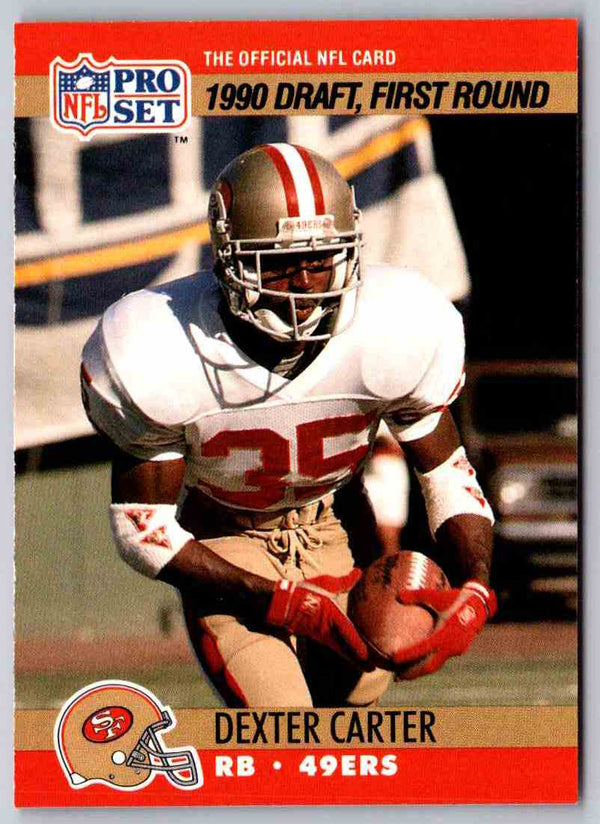 1990 Proset Dexter Carter #693