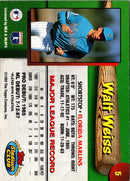 1993 Stadium Club Florida Marlins Walt Weiss
