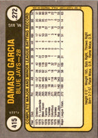 1981 Fleer Damaso Garcia #415 Rookie