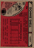 1980 Topps Donnie Shell