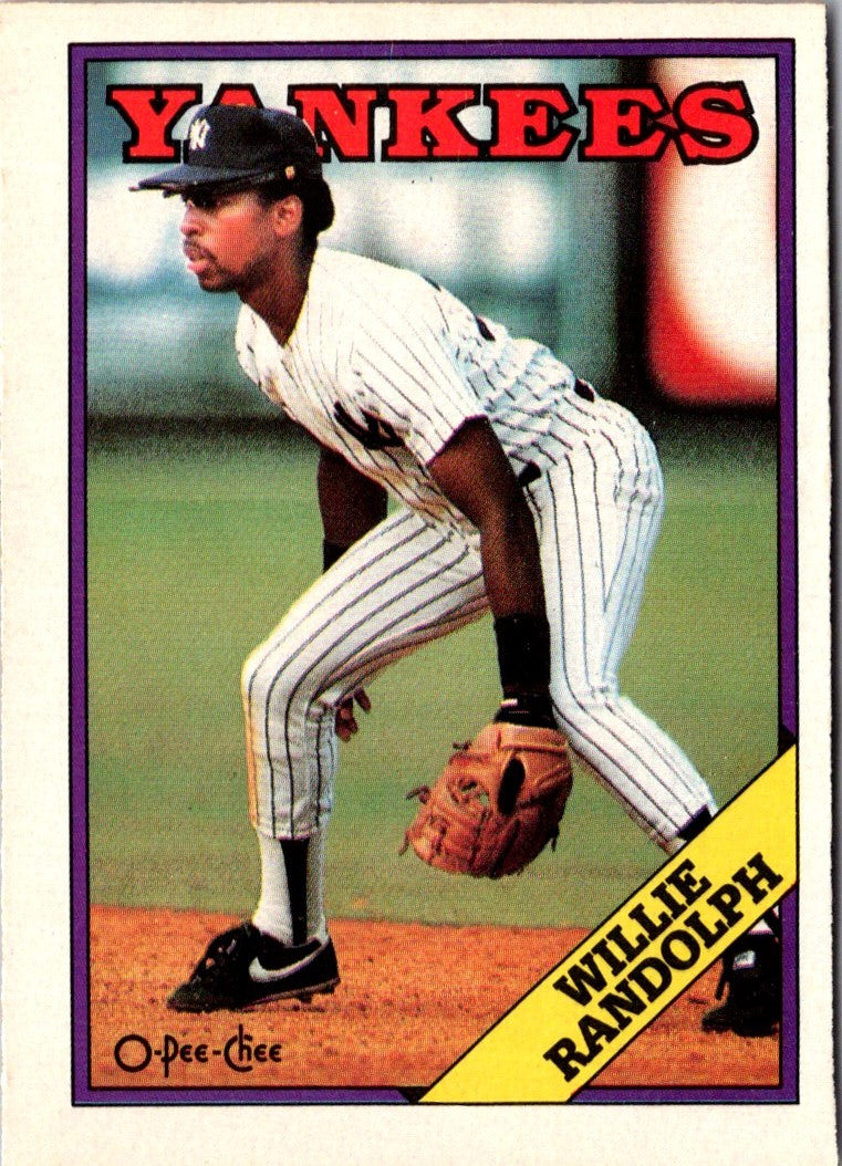 1988 O-Pee-Chee Willie Randolph