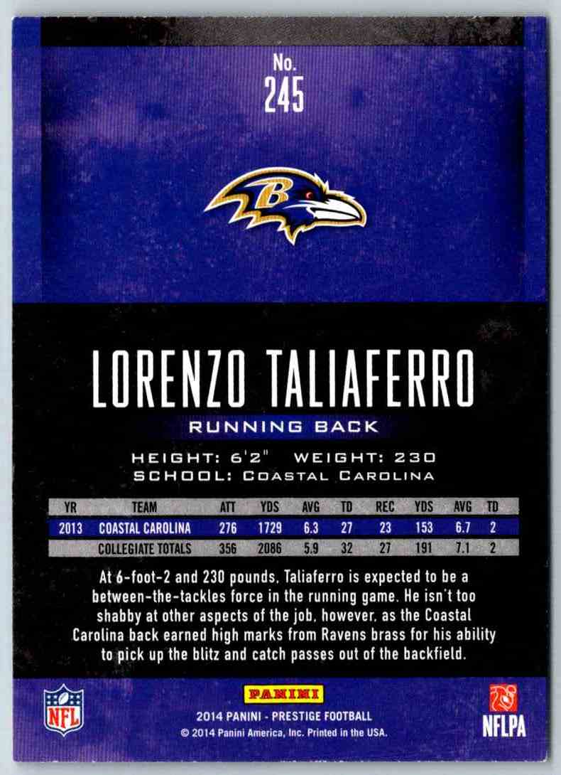 2014 Prestige Lorenzo Taliaferro