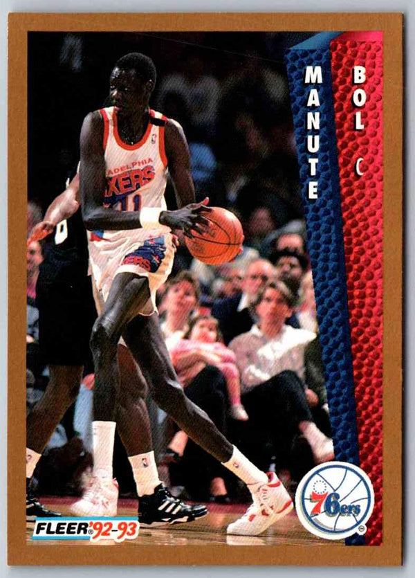1992 Fleer Manute Bol #167
