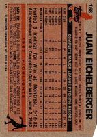 1983 Topps Juan Eichelberger #168