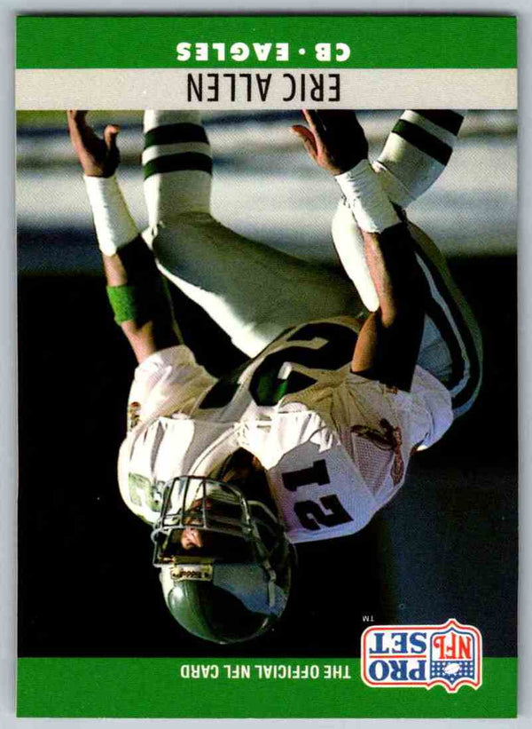 1990 Pro Set Eric Allen #243