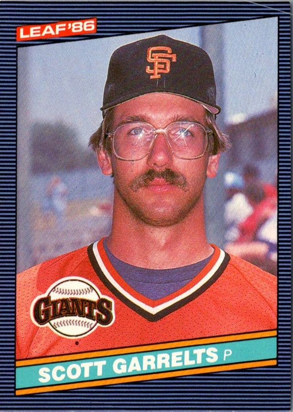 1986 Leaf Scott Garrelts #180