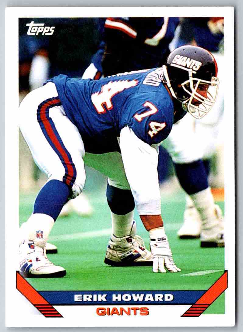 1993 Topps Erik Howard