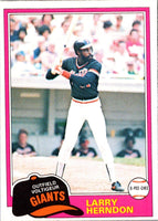 1981 O-Pee-Chee Larry Herndon #108