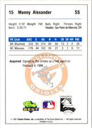 1991 Classic Best Frederick Keys Manny Alexander