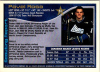 1997 Bowman CHL Pavel Rosa #51