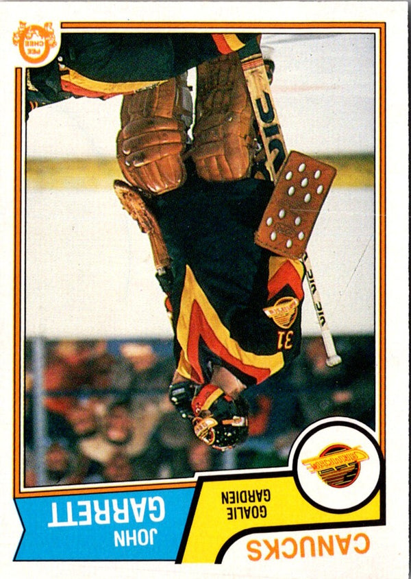 1983 O-Pee-Chee John Garrett #349