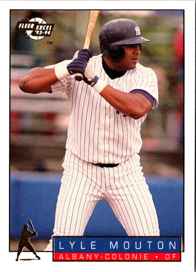 1993 Fleer Excel Lyle Mouton