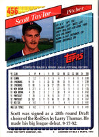 1993 Topps Gold Scott Taylor #456