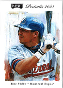 2003 Playoff Absolute Memorabilia Portraits Promos Jose Vidro
