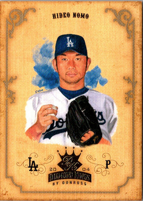 2004 Donruss Diamond Kings Hideo Nomo #11
