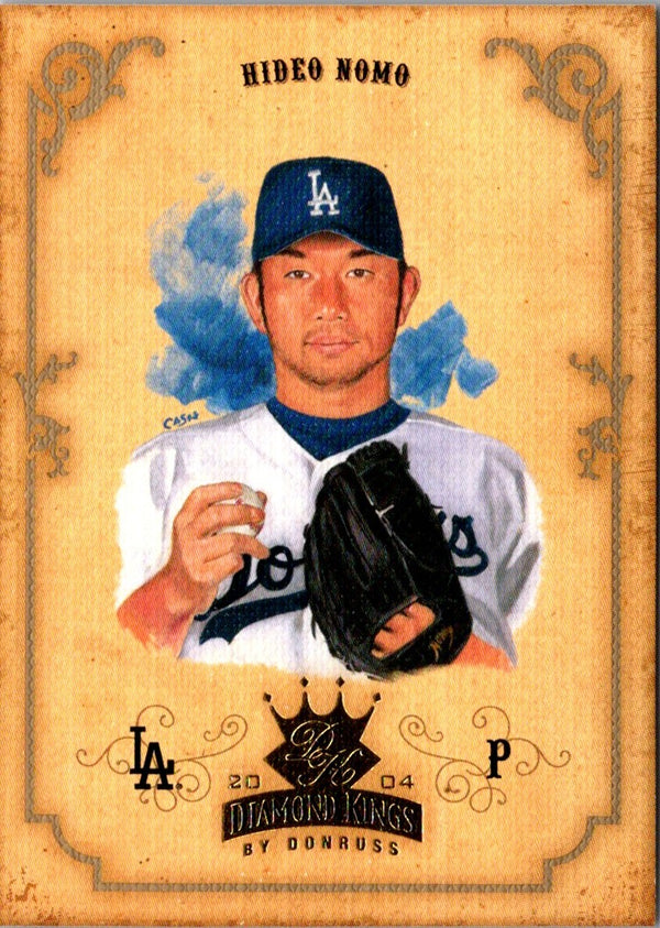 2004 Donruss Diamond Kings Hideo Nomo #11