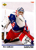 1992 Upper Deck Ray LeBlanc #381