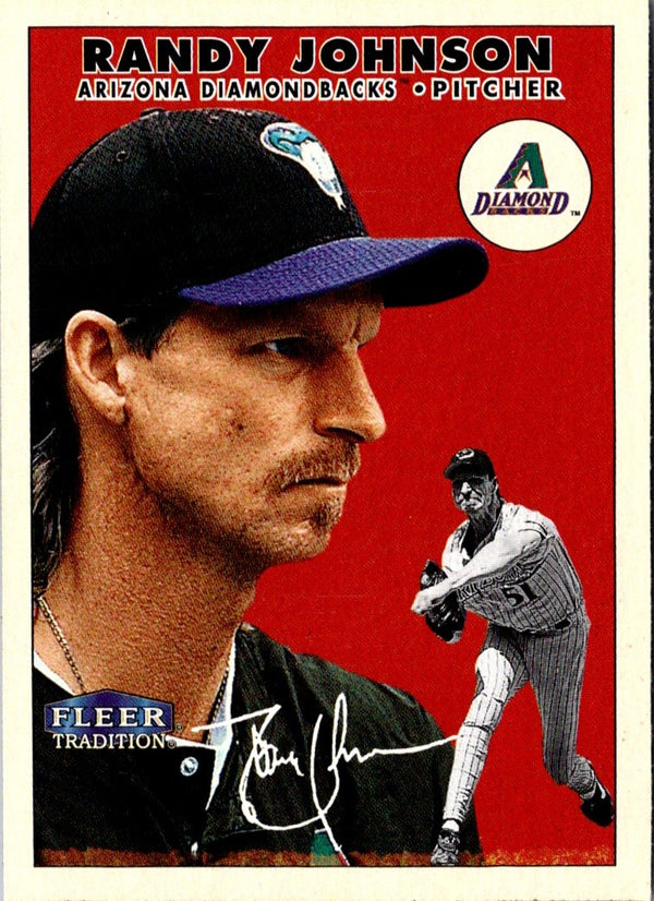 2000 Fleer Tradition Randy Johnson #56