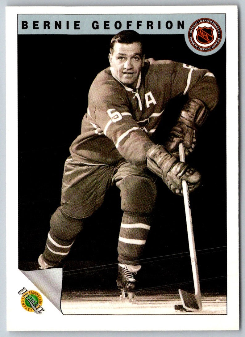 1991 ProSet Bernie Geoffrion