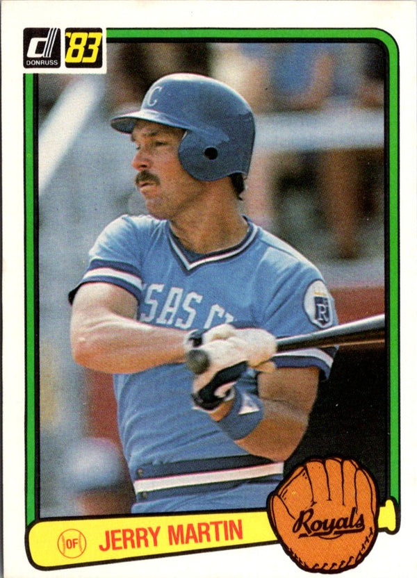 1983 Donruss Jerry Martin #138